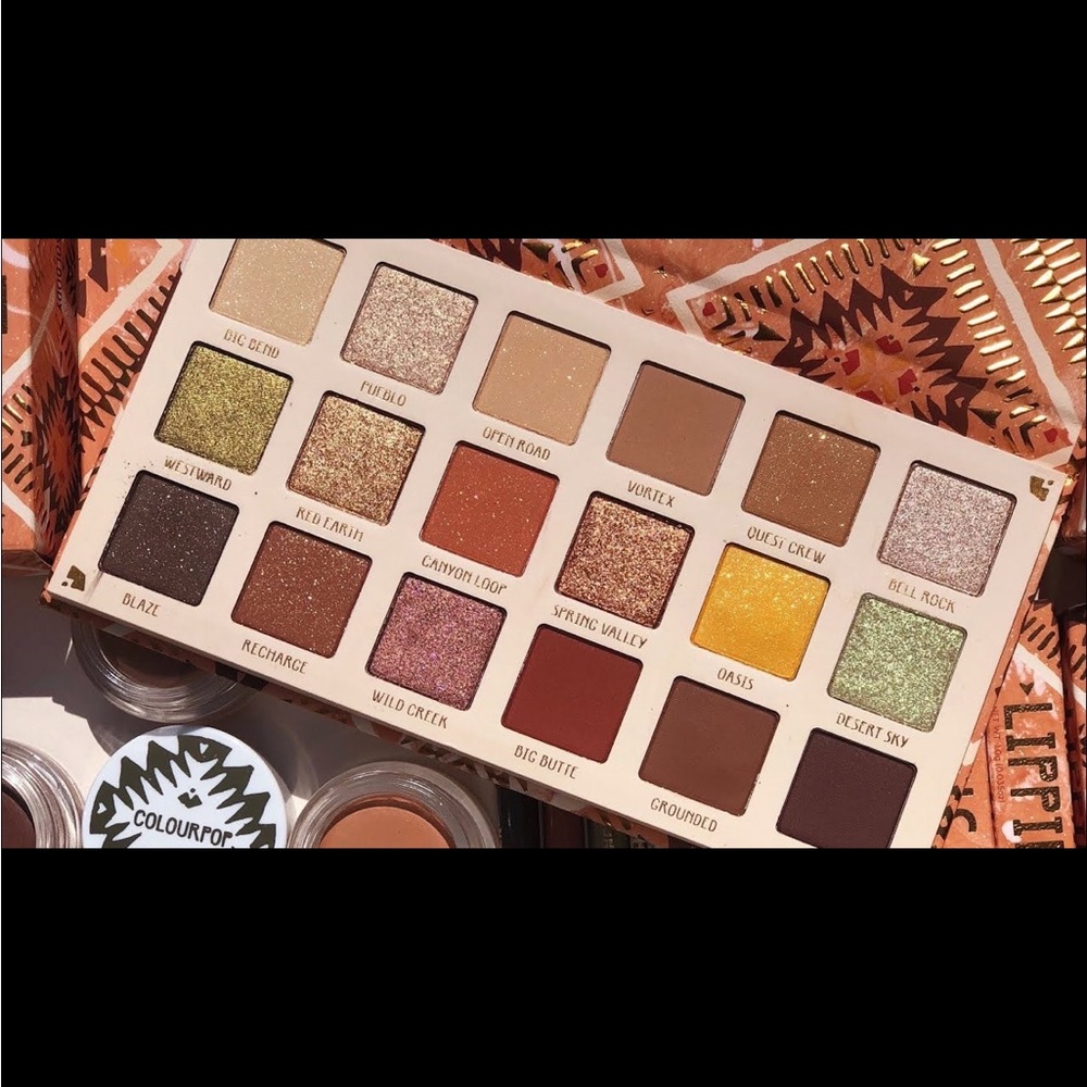 Colourpop Sandstone Eyeshadow Palette